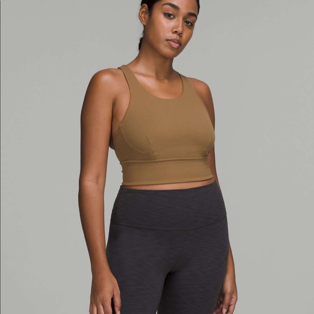 NWT Lululemon Wunder Train Longline Bra *Medium Support, C/D Cup Artifact